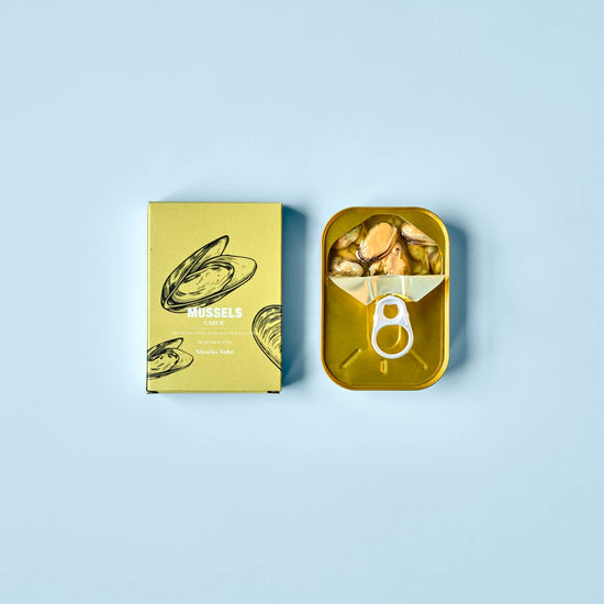 Mussels, Rapeseed oil & garlic, 110 g