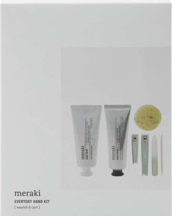 Gift box, Hand Cream + Hand Serum + Soap + Nail Kit, 50|50|20 ml|ml|g
