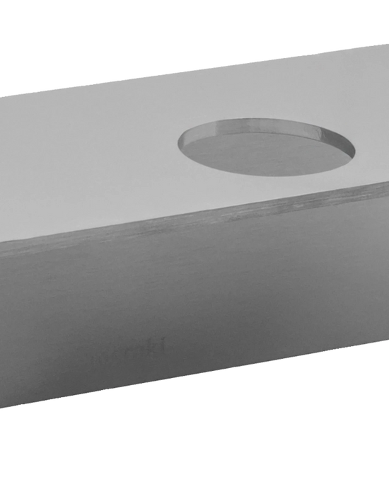 Bottle hanger 3 holes, MK, Brushed silver finish