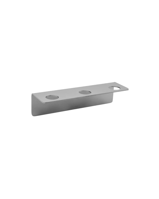 Bottle hanger 3 holes, MK, Brushed silver finish