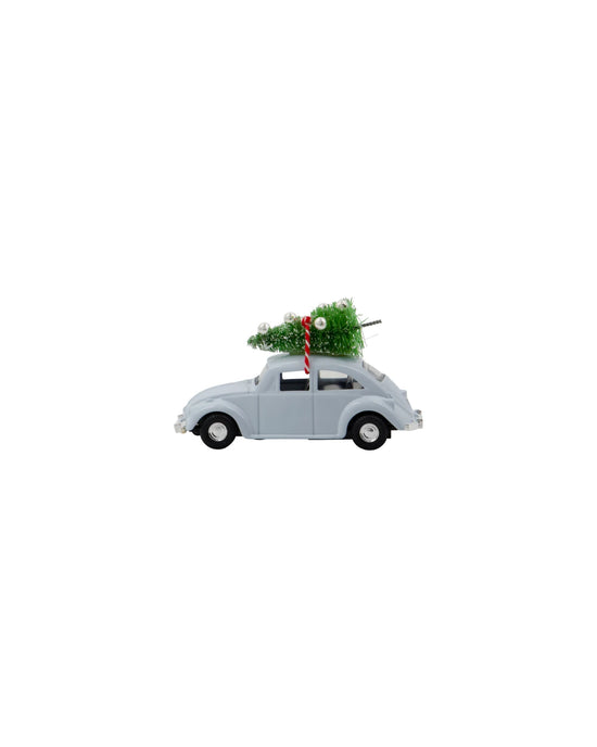 Dekoration, HDMini Xmas car, Hellblau