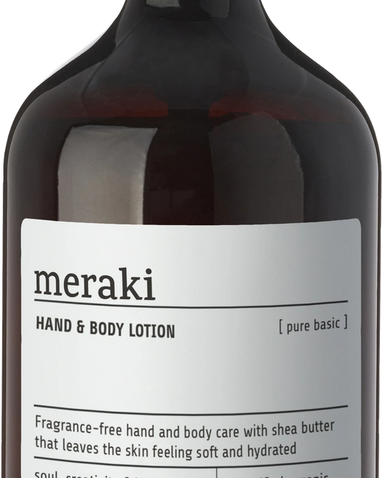 Hand & body lotion, Pure Basic, 490 ml