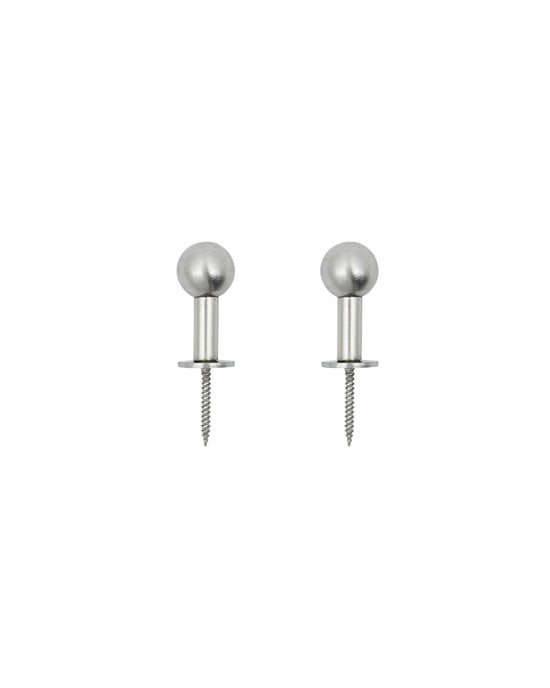 Hooks, HDBall, Silver finish