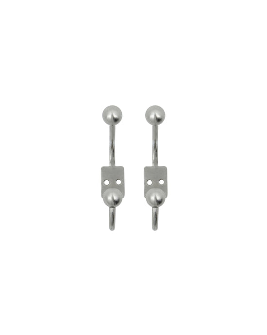 Hooks, HDBall, Silver finish