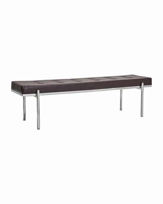 Bench, HDLao, Mulberry, Chrome finish