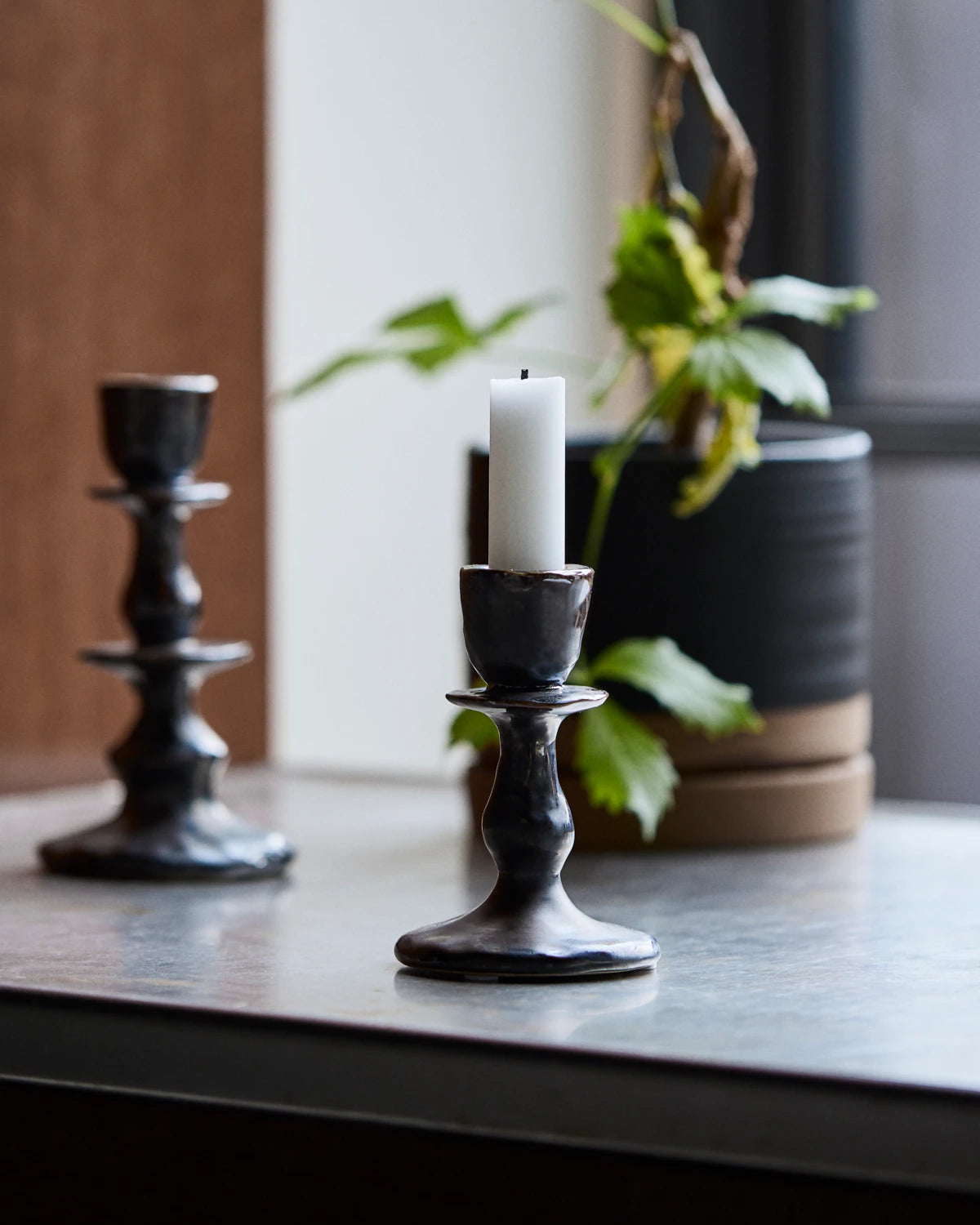 Kerzenständer, HDLucca, Schwarz –