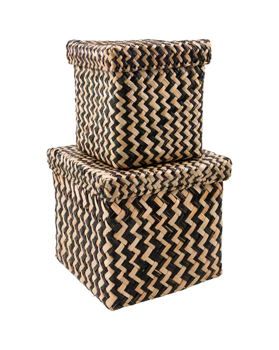 Storage boxes, HDOllie, Black, Nature