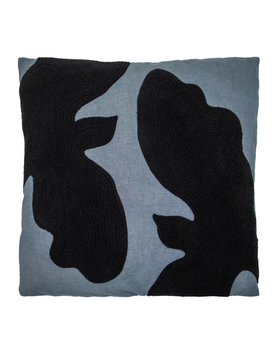 Cushion, HDMiki, Aegean blue, Black