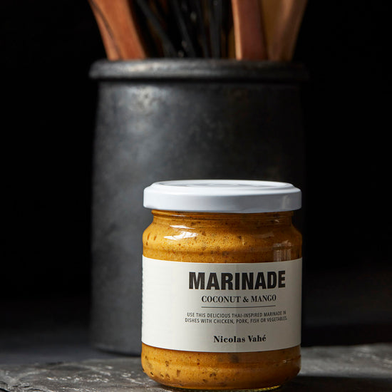 Marinade, Kokosnuss und Mango