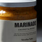 Marinade, Kokosnuss und Mango