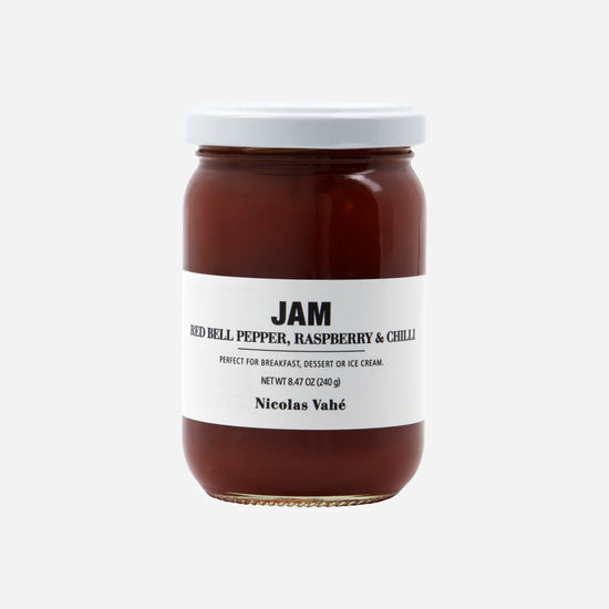 Jam, Red bell pepper, rasberry & chilli, 240 g