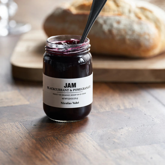 Jam, Blackcurrant & pomegranate, 235 g