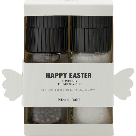Gift box, Nicolas Vahé Happy Easter - French sea salt & Pepp