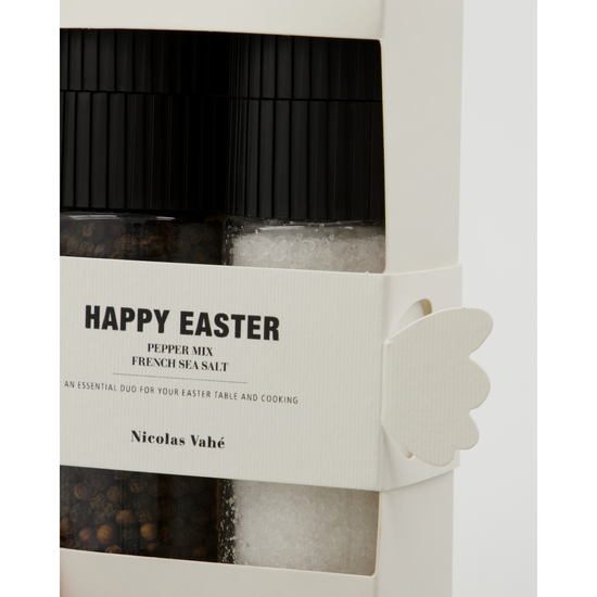 Gift box, Nicolas Vahé Happy Easter - French sea salt & Pepp