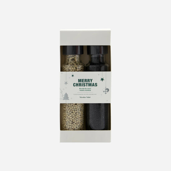 Gift box, CHBlack sea salt + pepper, white, 320|175 g|g