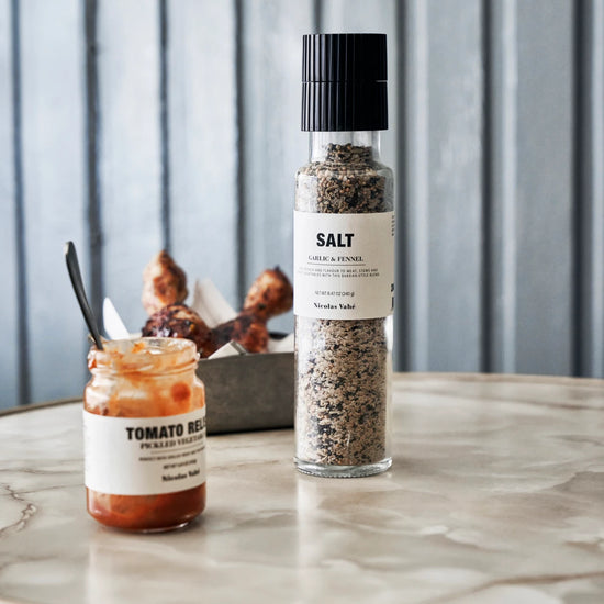 Salt, Garlic & fennel