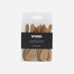 Bamboo spoon, NVw. White Rubberband
