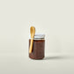Bamboo spoon, NVw. White Rubberband