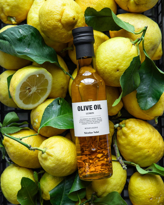 Olive oil with lemon