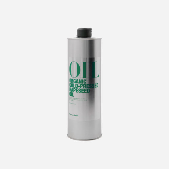 Organic virgin rapeseed oil, Coldpressed, 100 cl