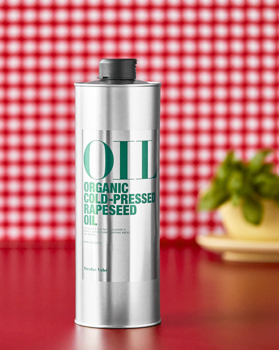 Organic virgin rapeseed oil, Coldpressed, 100 cl