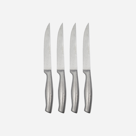 Knife set, NVRanch, Silver finish
