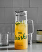 Jug, NVStrain, Clear, Silver