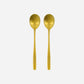Spoons, NVDaily, Antique gold finish