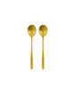 Spoons, NVDaily, Antique gold finish