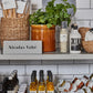 POS sign, NVA Sign - Rack, Grey