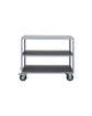 Regal m. 4 Räder, NVTrolley, Grau