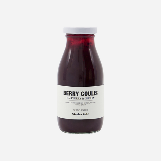 Berry coulis, Raspberry & cherry, 250 ml