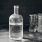 Bottle w. lid, NVSparkling, Clear