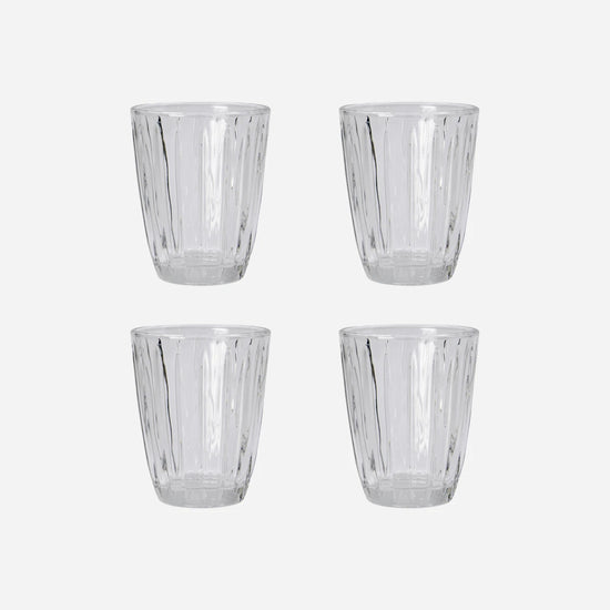 Water glass, NVGroove, Clear