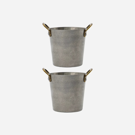 Bucket, NVPresentation, Silver finish