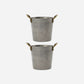 Bucket, NVPresentation, Silver finish