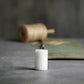 Pillar candle, White