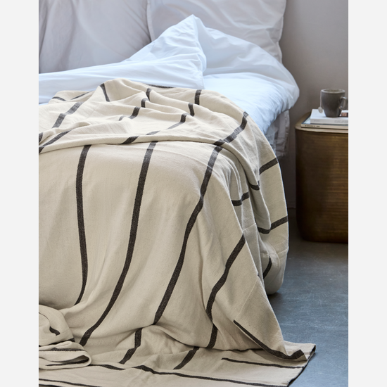 Bed throw, HDNula, Dark brown