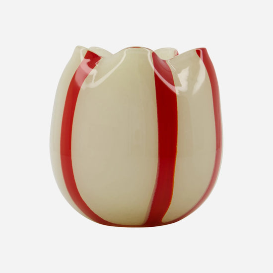 Tealight holder, HDGula, White;Red