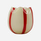 Tealight holder, HDGula, White;Red