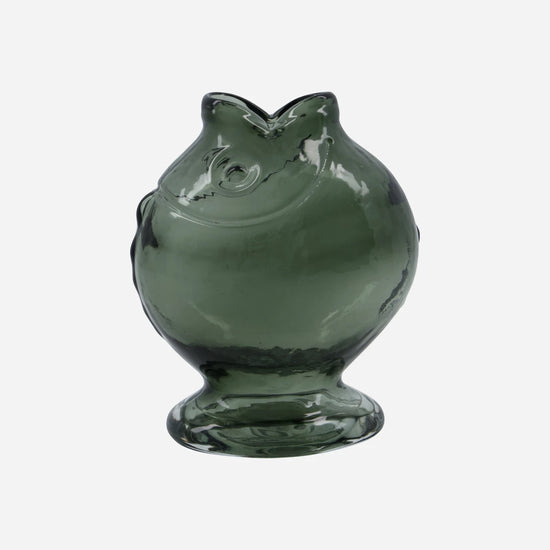 Vase, HDFish, Rauchgrau