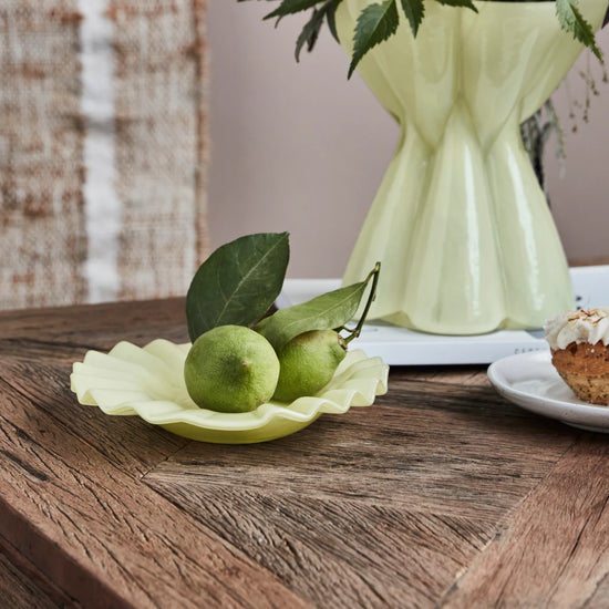 Dekorationsbakke, HDWave, Gul