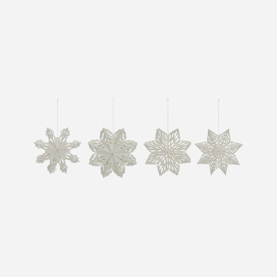 Ornaments, HDSnowflake, White