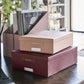 Storage boxes, HDKeep, Burgundy;Rose