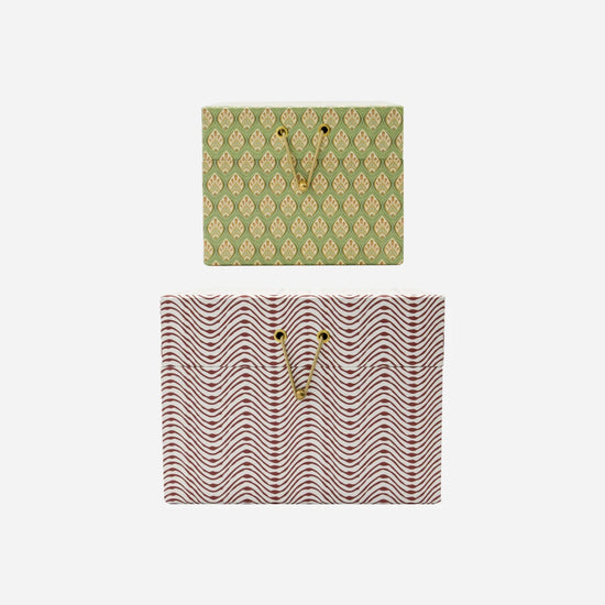 Storage boxes, HDKeep, Red;Khaki