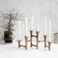 Candle stand w. 6 cups, HDMove, Brass