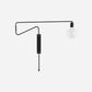Wall lamp, HDSwing, Black