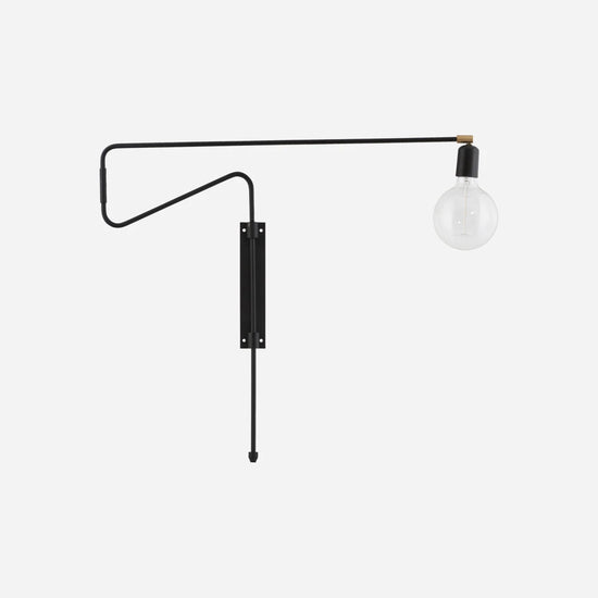 Wall lamp, HDSwing, Black