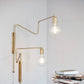 Wall lamp, HDSwing, Brass