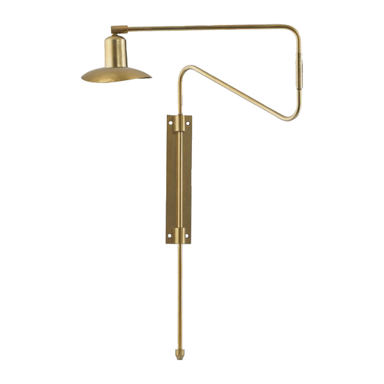 Wall lamp, HDSwing, Brass